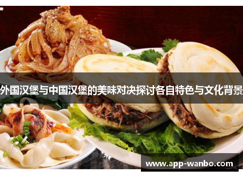 外国汉堡与中国汉堡的美味对决探讨各自特色与文化背景